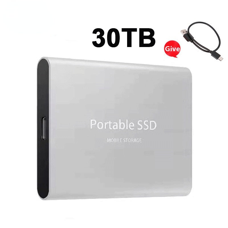 Original SSD 1TB 2TB 4TB 8 TB 16TB 30TB Hard Drive High Speed Solid State USB3.1