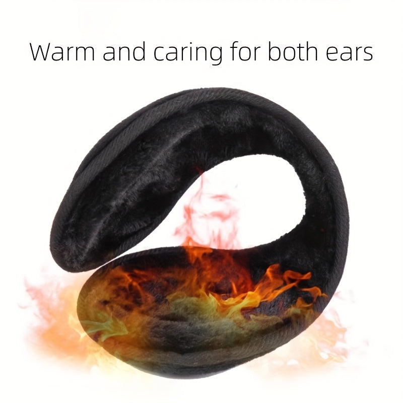 Unisex Winter Sports Protective Ear Cover, Widened Warm Keeping Earmuffs, Coldproof Outdoor Cycling Ear Protection Cover