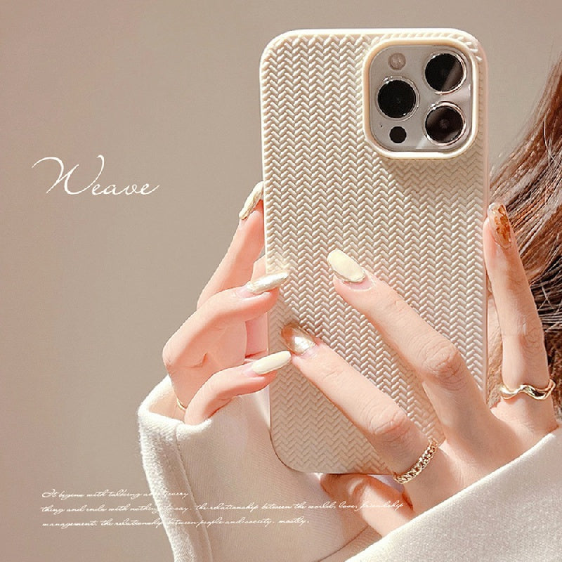 Cute Wavy Pattern Design Phone Case  For IPhone14/14Plus/14Pro/14Pro Max, IPhone13/13Pro/13Pro Max, IPhone12/12Pro/12Pro Max, IPhone11/11 Pro/11Pro Max, IPhoneXR/XS/XS Max