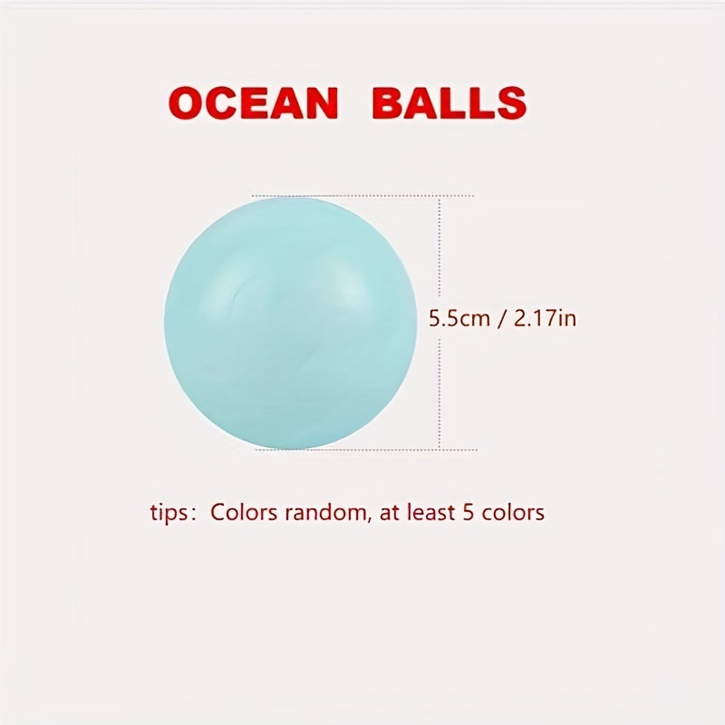 100pcs Colorful Ocean Ball, Proof Balls For Toddlers Baby Boys Girls Kids