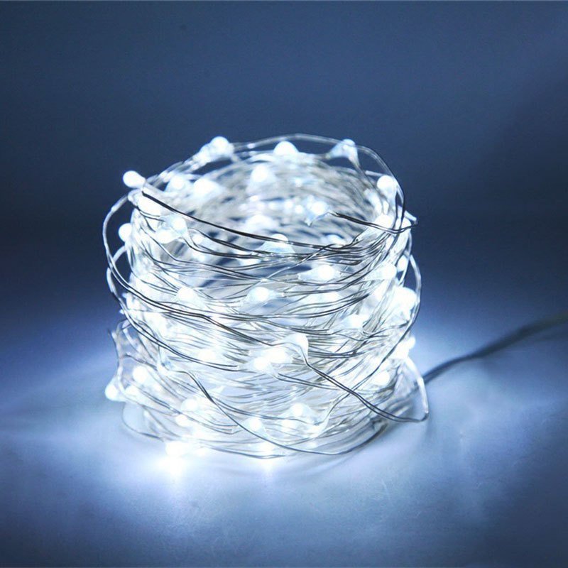 1pc Creative String Lights For Bedroom, Party, Wedding, For Outdoor Camping Hiking, Christmas Halloween Decoration, IP67 Waterproof Lights 1m10/2m20/3m30/5m50/10m100LED, Gifts For Mom, Mother's Day, Women, Christmas & Halloween Decorations