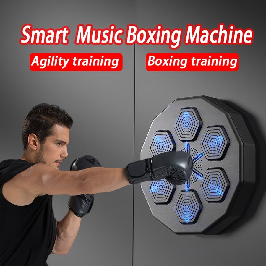 Wall-Mounted Smart Music Punching Pad: Get Fit At Home With Boxing Training Machine Exercise Equipment