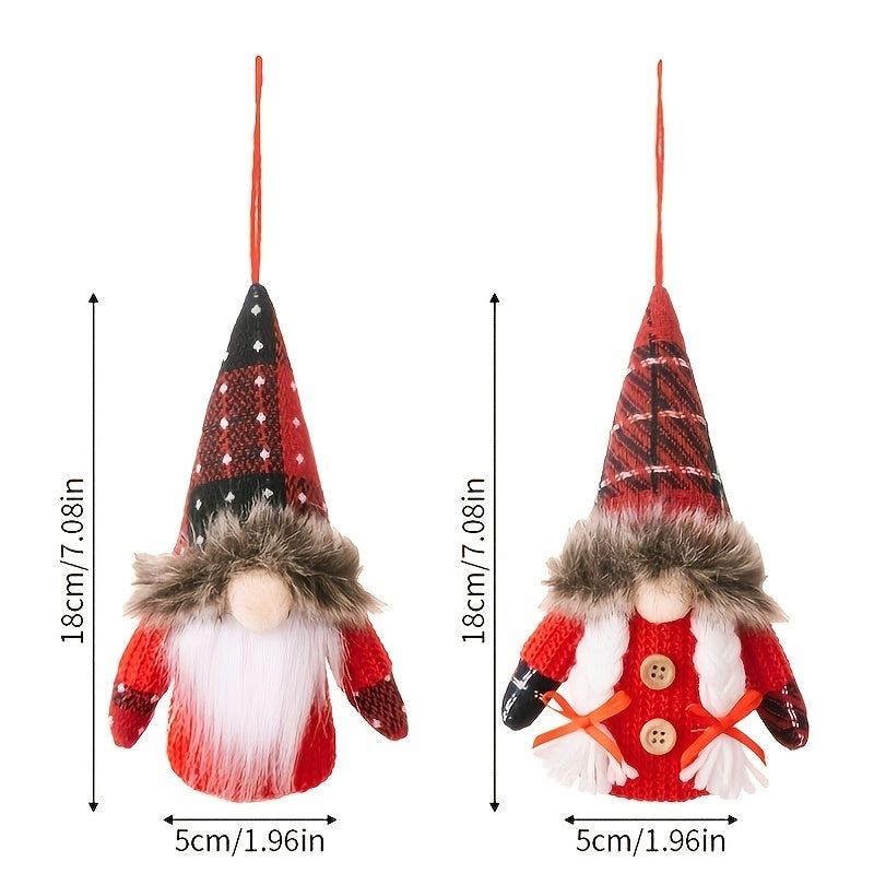 【2023 New】Campus Christmas Decorations, Gnome  For Boys＆Girls, Christmas Decor With High-Quality Knitting Process, Home＆Room Decor, The Best Choice For Christmas Gifts. Not Including Battery.