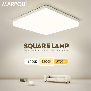 Square Led ceiling lamp