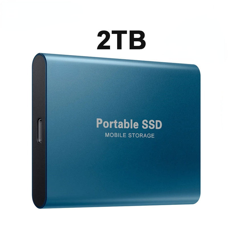 SSD 500GB 1TB 2TB 4TB 8TB Hard Drive External Type-C High Speed USB3.1