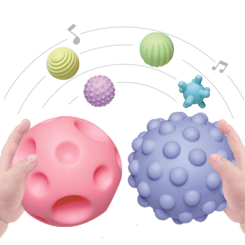 Sensory Toys Massage Ball Set - A Fun and Colorful Way to Soothe Your Baby! Christmas、Halloween、Thanksgiving Day