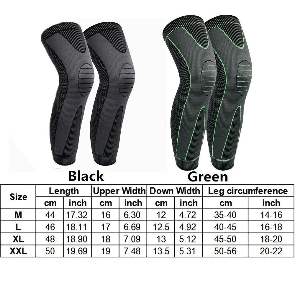 Knee Support Brace, Calf Relief Knee Pad, and Compressive Socks