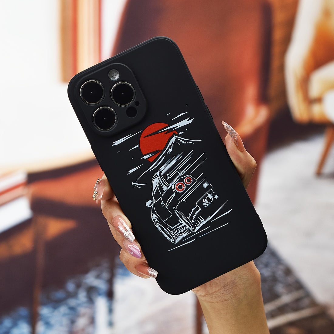 Car Printed Phone Case For IPhone14/14Plus/14Pro/14Pro Max,iPhone13/13Mini/13Pro/13Pro Max,iPhone12/12Mini/12Pro/12Pro Max,iPhone11/11Pro/11Pro Max,iPhoneX/XR/XS/XS Max,iPhone 8/8Plus/7/7Plus,iphone SE Gift For Birthday/Easter