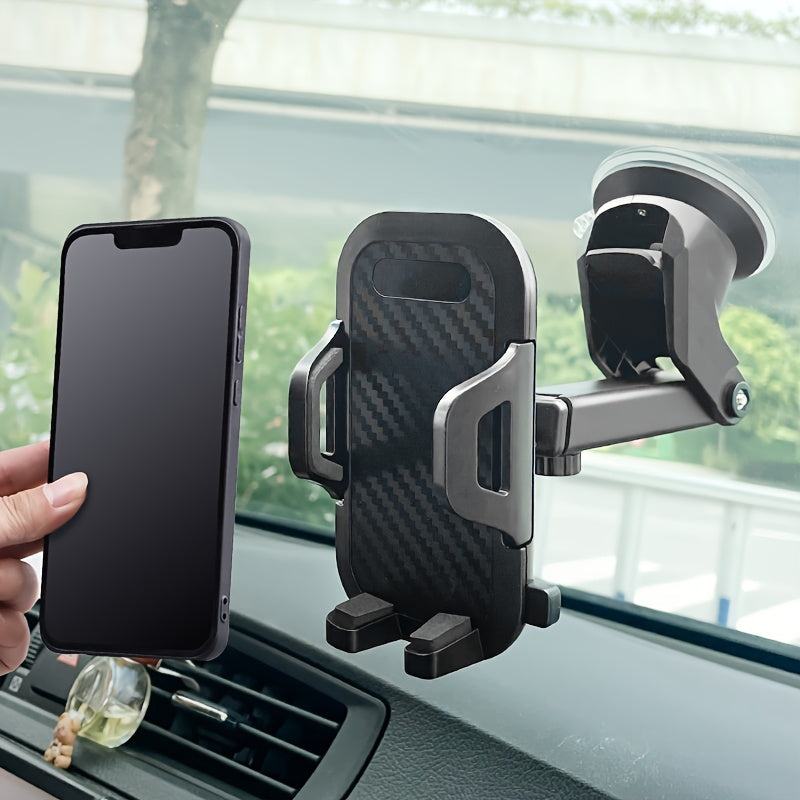 Car Suction Cup Navigation Bracket Telescopic Rod Universal Mobile Phone Bracket